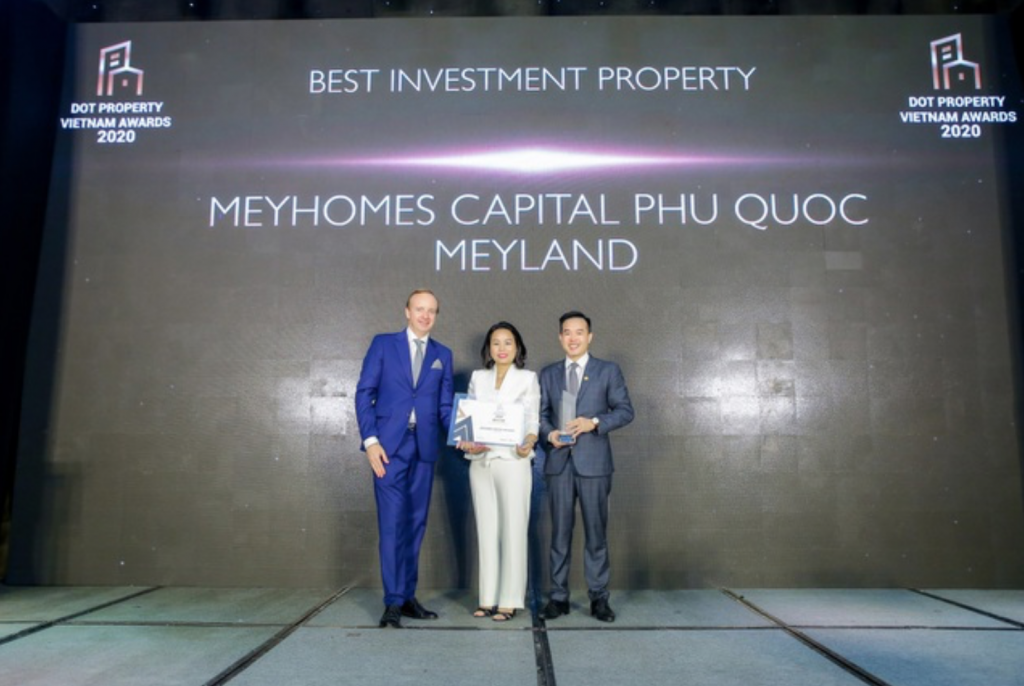 Meyhomes Capital Phú Quốc đã được vinh danh là: “Dự án đầu tư tốt nhất 2020”