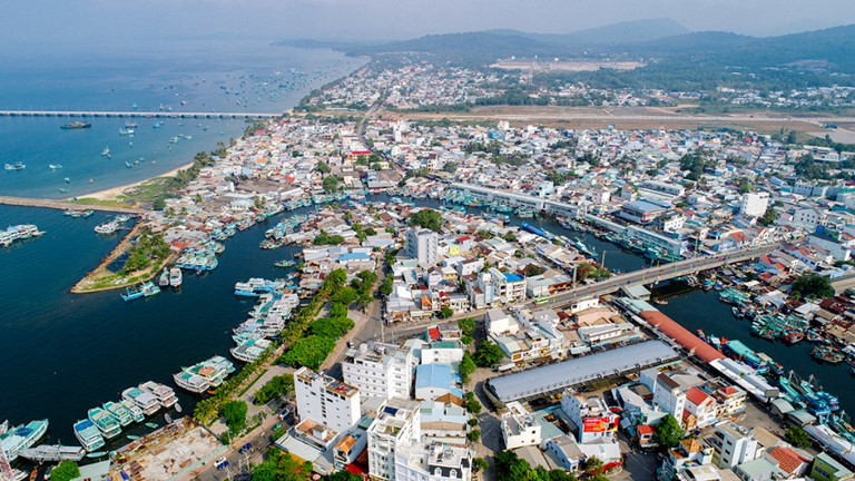 Phú Quốc đang tiến nhanh mục tiêu trở thành thành phố biển đảo đầu tiên của Việt Nam