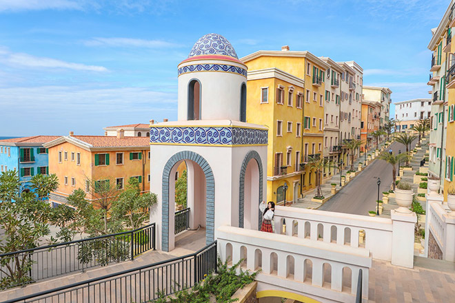 Thị trấn Địa Trung Hải phiên bản Việt đang được kiến tạo thành vùng đất đa sắc màu - vạn trải nghiệm - triệu cảm hứng.