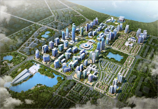 Tây Hồ Tây (Hà Nội) do Daewoo E&C đầu tư phát triển được đánh giá là điểm sáng trong quy hoạch không gian đô thị