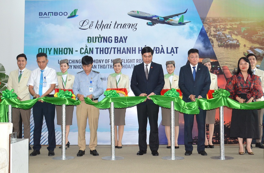 Bamboo Airways có mạng bay kết nối Quy Nhơn lớn nhất toàn ngành