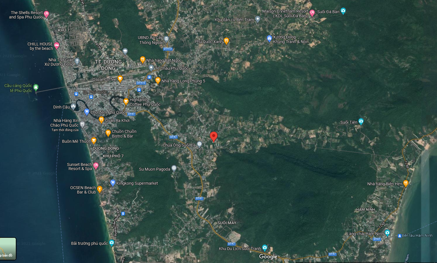 Bán mảnh đất 216m2 ấp Suối Đá, Dương Tơ, Phú Quốc – 1.8 tỷ