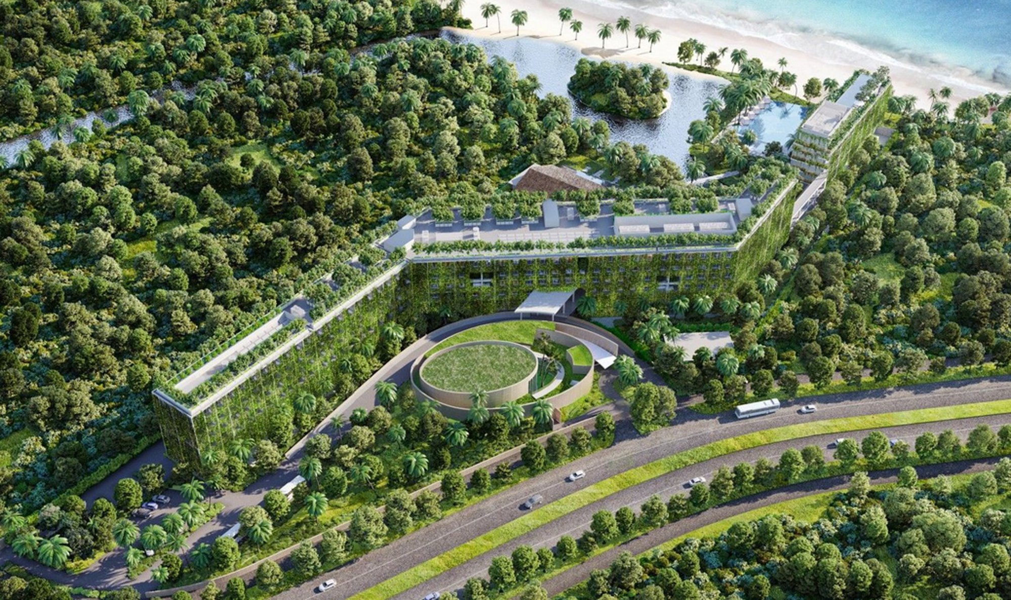 Phối cảnh dự án Sheraton Phú Quốc hoành tráng