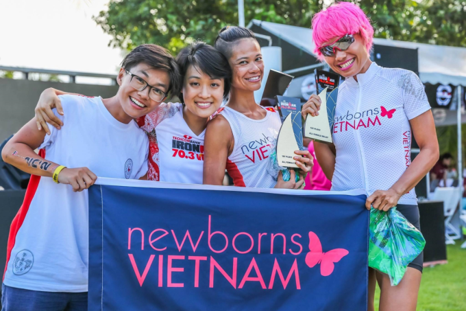 Đến từ Vương quốc Anh, Newborns Vietnam gây quỹ thông qua các hoạt động thể thao cộng đồng với sứ mệnh giảm tỷ lệ tử vong ở trẻ sơ sinh tại Việt Nam